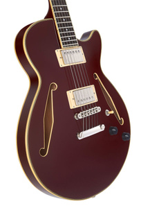 D'Angelico Excel SS Tour Solid Wine gitara elektryczna