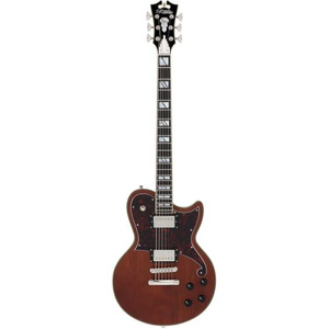 D'Angelico Deluxe Atlantic Baritone Satin Walnut gitara elektryczna