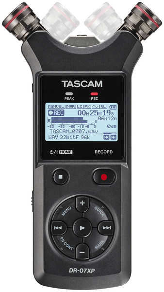 Tascam DR-07XP rejestrator cyfrowy WAV/MP3 - po zwrocie