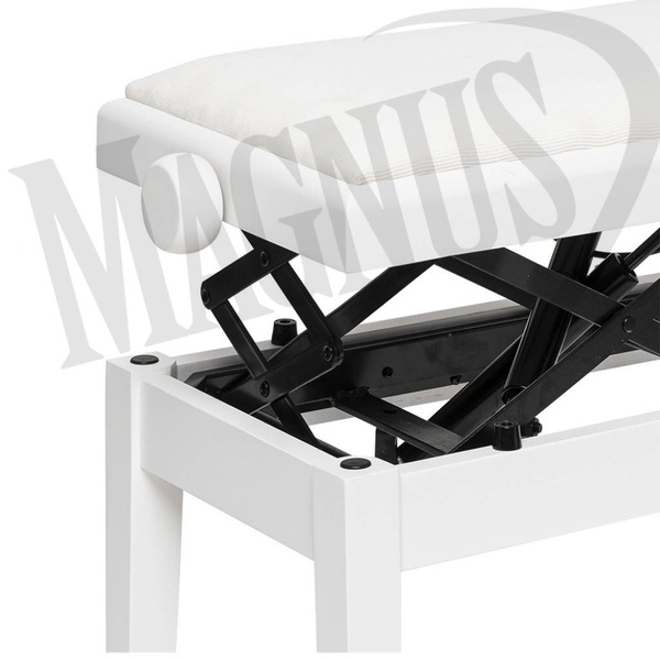 Stagg PBH 390 WHM VWH  - hydrauliczna ława do pianina