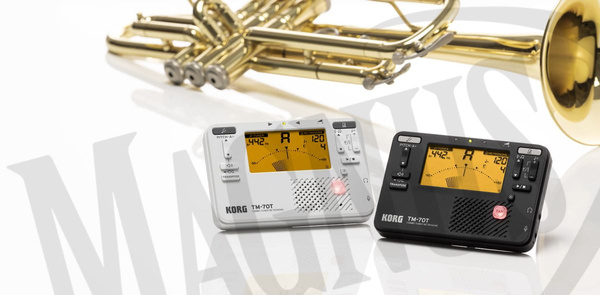 Korg TM70T WH tuner, metronom