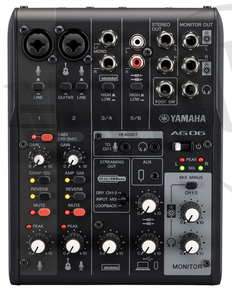 Yamaha AG03 MK2BL LSPK