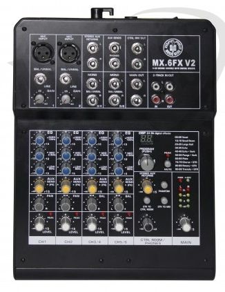 Topp Pro TP MX6FXV2 mikser analogowy