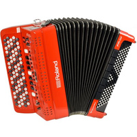Roland FR 4XB RD - cyfrowy akordeon guzikowy akordeon