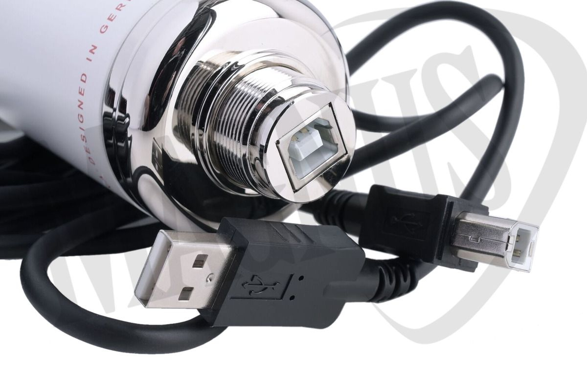 Monkey Banana Hapa BK studyjny mikrofon USB — widok z boku