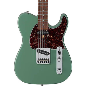 G&amp;L Fullerton Deluxe ASAT Macha Green - gitara elektryczna