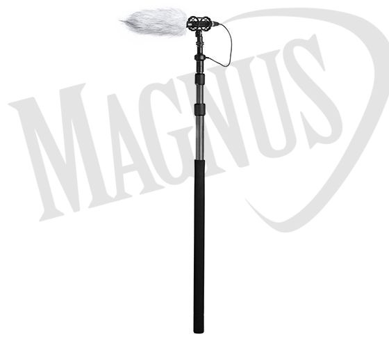 BOYA BY-PB25 ‌Boompole (tyczka mikrofonowa) z włókna węglowego z wewnętrznym kablem XLR