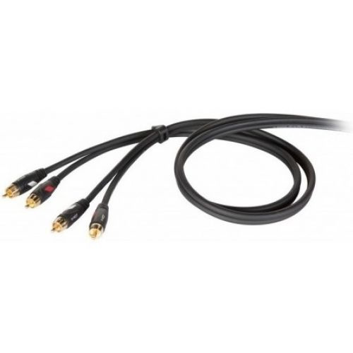 Die Hard DHG505LU5 - Kabel audio 2 x RCA M - 2 x RCA M 5m przewód audio