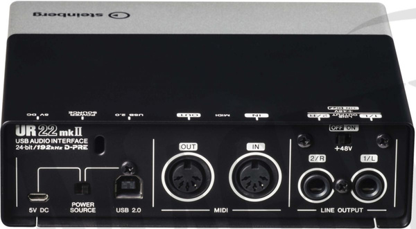 Steinberg UR22 mkII - interfejs audio USB  - po zwrocie