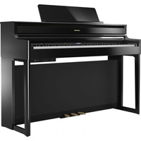 Roland HP704-PE (Polished Ebony) pianino cyfrowe