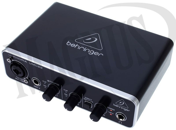 Behringer U-PHORIA UMC22 interfejs audio USB