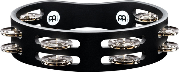 Meinl CTA2S-BK tamburyno Compact Wood Series Tambourine 8" Czarne
