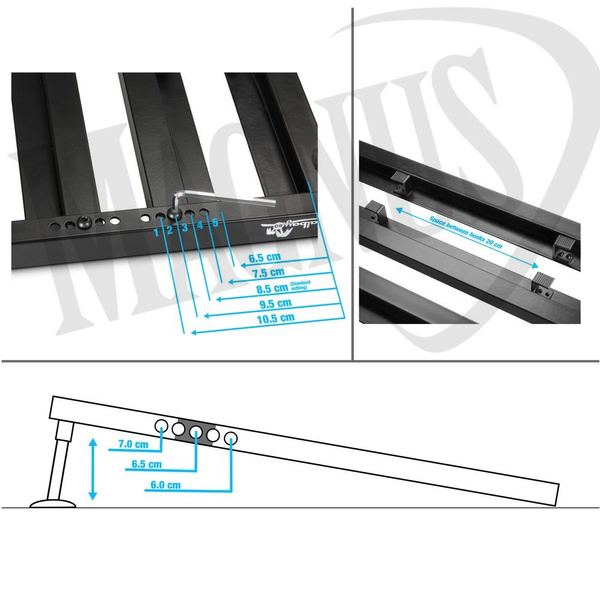 Palmer PEDALBAY 40 Gitarowy pedalboard z pokrowcem
