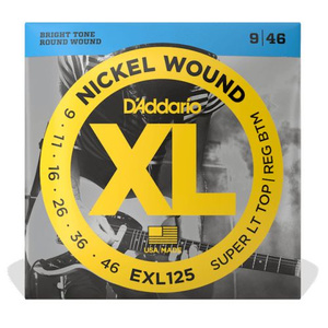 D'Addario EXL 125 struny do gitary elektrycznej
