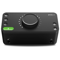 Audient EVO4 interfejs audio USB 2 wejścia/2 wyjścia, innowacyjny tryb Smartgain
