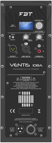 FBT VENTIS 108A  kolumna aktywna 700W + 200W