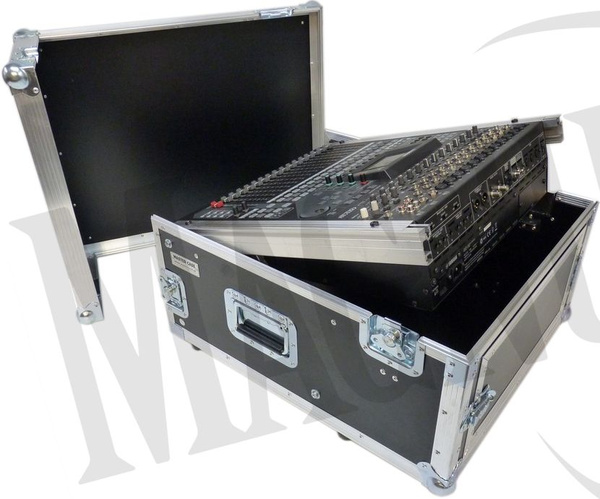 Master Case Rack 3U + mechanizm kontowy na mikser skrzynia transportowa