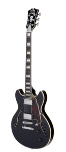 D'Angelico Premier Mini DC Black Flake gitara elektryczna