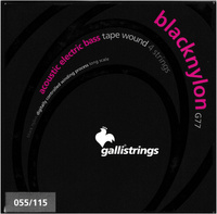 Galli G77 BlackNylon - struny do gitary basowej struny do gitary basowej