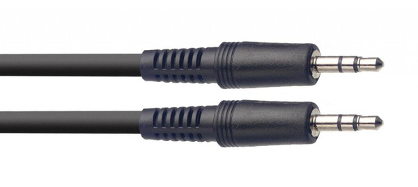 Stagg SAC030MPSMPSB - kabel mini jack 3m