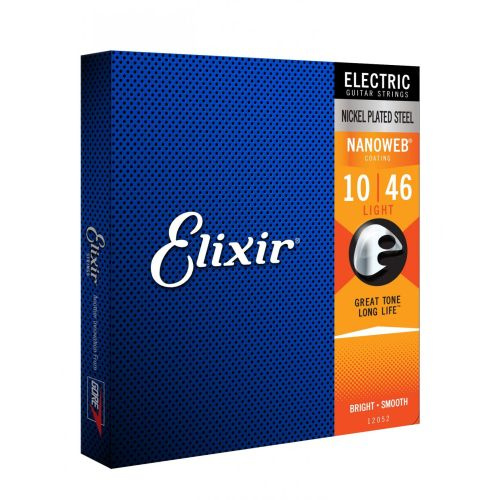 Elixir 12052 Light (10-46) NW  struny do gitary elektrycznej