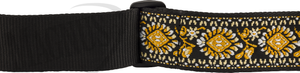 Fender Pasadena Woven Yellow Lotus pasek