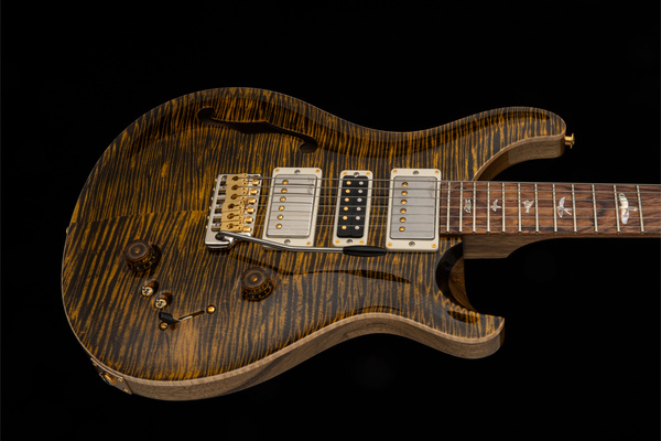PRS 40th Anniversary Special Semi-Hollow Yellow Tiger - gitara elektryczna USA