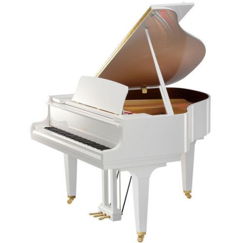 Kawai GL-10 WH fortepian — widok z przodu