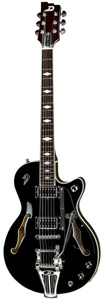 Duesenberg Starplayer TV Deluxe Black gitara elektryczna