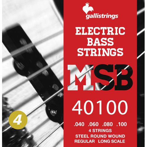 Galli MSB-40100 STEEL struny do gitary basowej