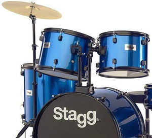 Stagg TIM120B BL - akustyczny zestaw perkusyjny