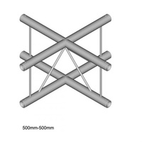 Duratruss DT 22 C41V-X Trójnik 90 stopni konstrukcja aluminiowa