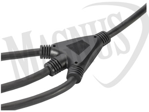 Sommer KGWB3-0180-SW - kabel zasilający IEC 1,8m, potrójny przewód audio