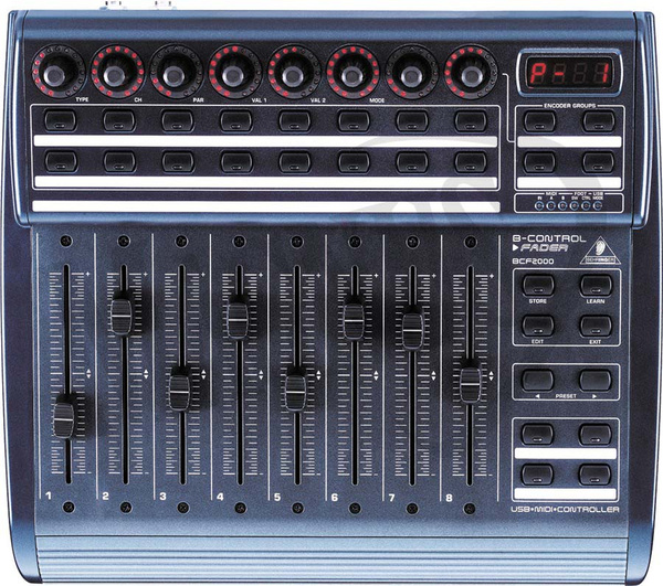 Behringer Pro B-Control Fader BCF2000 kontroler