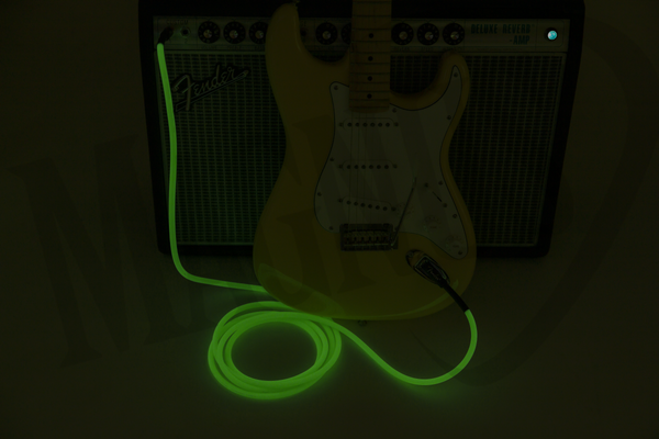 Fender Professional Series Glow in the Dark Cable Green 10′ kabel gitarowy kabel instrumentalny
