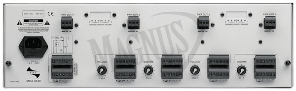 FBT Audio Contractor MCA 4240 A wzmacniacz instalacyjny