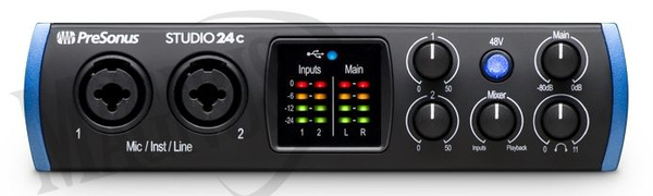 PreSonus Studio 24c Interfejs Audio USB-C