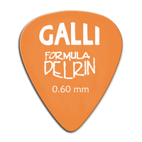 Galli Delrin D-51O - kostki gitarowe 0,60 mm, 12 szt.