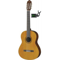 Yamaha C40 II w zestawie z tunerem gitara klasyczna 4/4