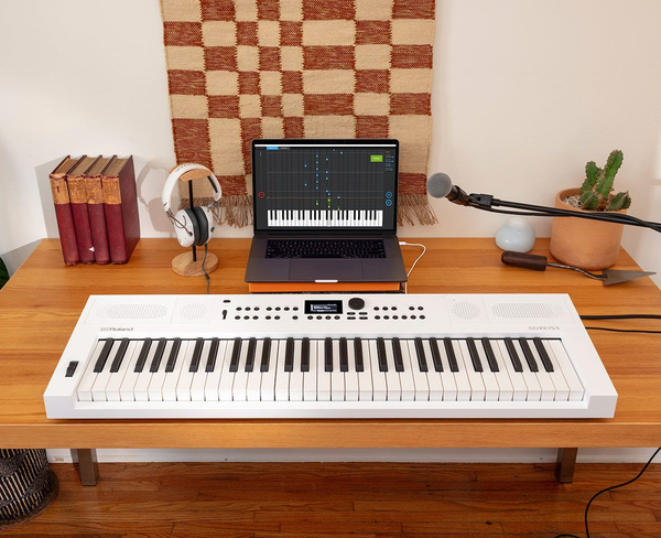 Roland GO:KEYS 5 White keyboard
