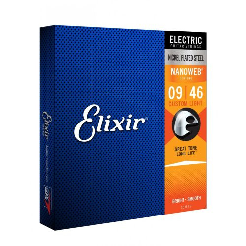 Elixir 12027 Custom Light (09-46) NW struny do gitary elektrycznej
