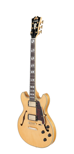 D’Angelico Deluxe Mini DC Satin Honey - gitara elektryczna