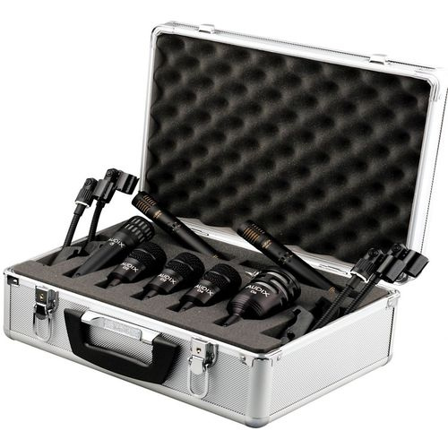 AUDIX DP-7 - mikrofony perkusyjne zestaw mikrofonów