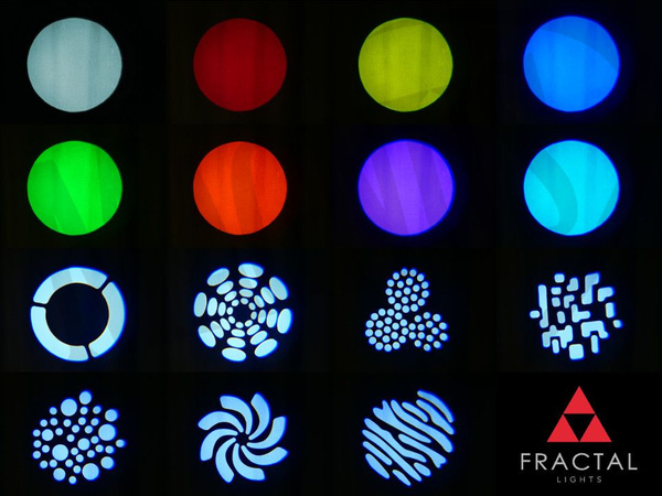 Fractal Lights MINI LED GOBO SPOT 60 W głowica ruchoma