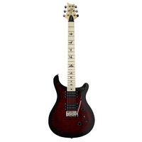 PRS SE Custom 24 Maple on Maple Fire Red Burst gitara elektryczna