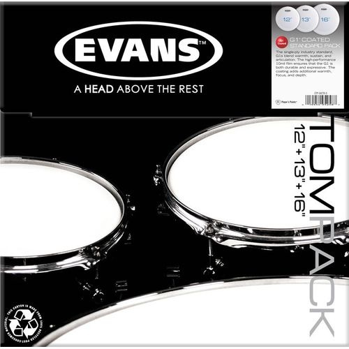 Evans TomPack G1 Coated Standard zestaw naciągów perkusyjnych