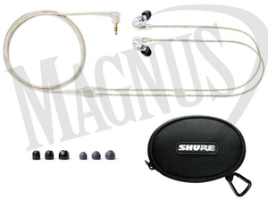 Shure SE215-CL monitory douszne B - Stock 