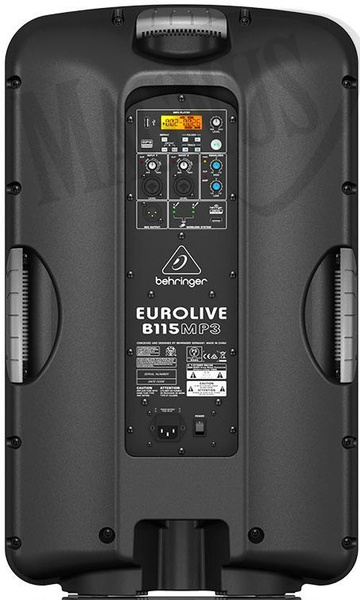Behringer B115MP3 - 1000W, mp3, głośnik 15 kolumna szerokopasmowa aktywna