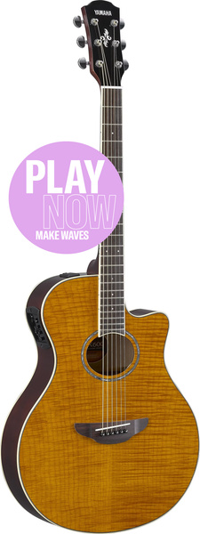 Yamaha APX 600 FM AMBER gitara elektroakustyczna - promocja 200 zł Cashback!
