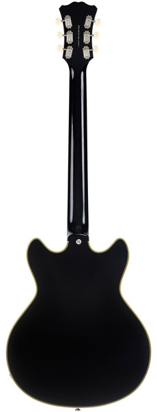 D'Angelico Excel Mini DC Tour Solid Black gitara elektryczna